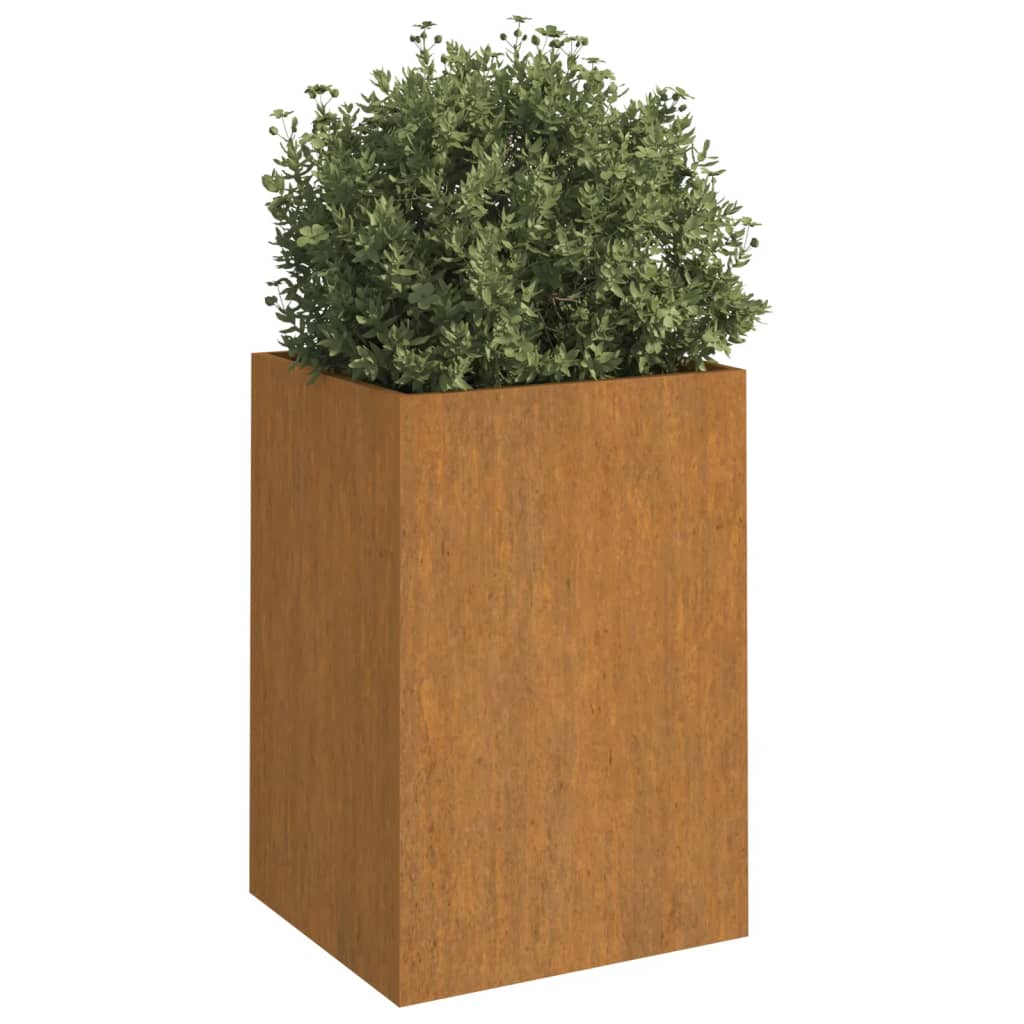 Planter 42x38x75 cm Corten Steel