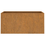 Planter 62x30x29 cm Corten Steel