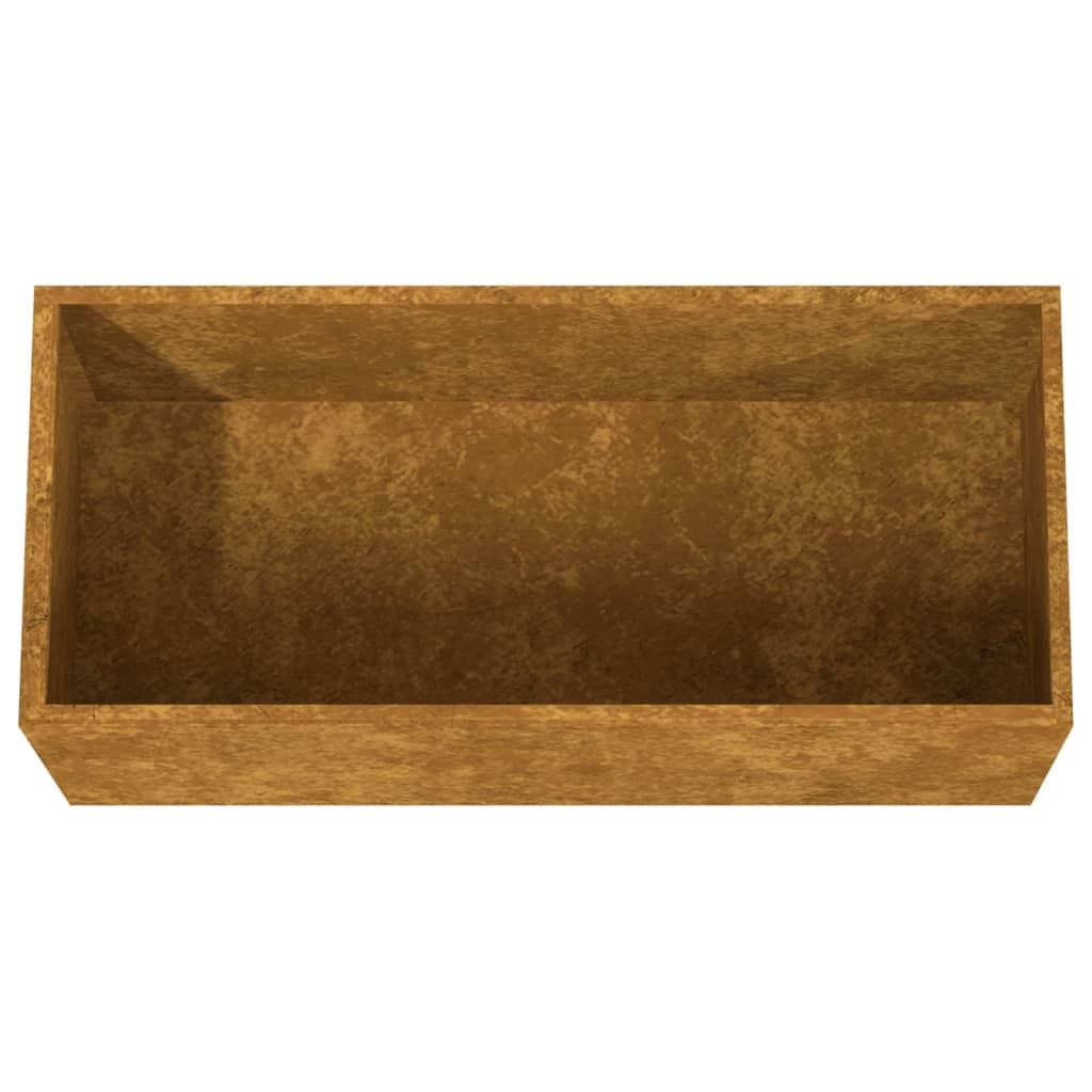 Planter 62x30x29 cm Corten Steel