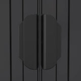 vidaXL Garden Shed Anthracite 192x108x223 cm Galvanised Steel
