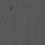 Planter Grey 40x40x52.5 cm Solid Wood Pine