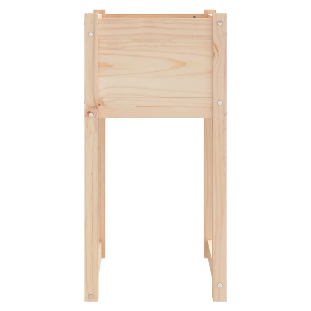 Planter 40x40x81 cm Solid Wood Pine