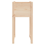 Planters 2 pcs 40x40x81 cm Solid Wood Pine