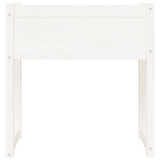 Planter White 78x40x81 cm Solid Wood Pine