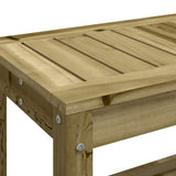Garden Bench 108x35x45 cm Impregnated Wood Pine