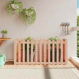 Garden Raised Bed with Fence Design 150x50x70 cm Solid Wood Douglas