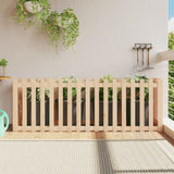 Garden Raised Bed with Fence Design 200x50x70 cm Solid Wood Pine