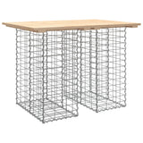 Garden Bench Gabion Design 100x70x72 cm Solid Wood Pine