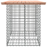 Garden Bench Gabion Design 100x70x72 cm Solid Wood Douglas