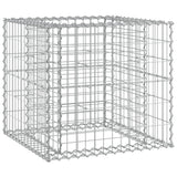 vidaXL Garden Bench with Gabion Basket Impregnated Wood Pine