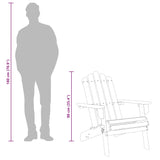 Garden Adirondack Chairs 2 pcs Solid Wood Acacia