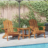 Garden Adirondack Chairs 2 pcs Solid Wood Acacia