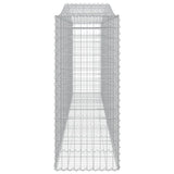 Arched Gabion Baskets 25 pcs 400x50x120/140 cm Galvanised Iron