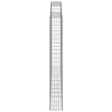 Arched Gabion Baskets 2 pcs 300x30x220/240 cm Galvanised Iron