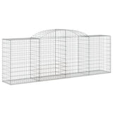 Arched Gabion Baskets 20 pcs 300x50x100/120 cm Galvanised Iron