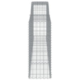 Arched Gabion Baskets 25 pcs 400x50x120/140 cm Galvanised Iron