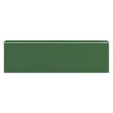 Garden Shed Green 192x606x223 cm Galvanised Steel