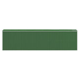 vidaXL Garden Shed Green 192x772x223 cm Galvanised Steel
