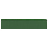 vidaXL Garden Shed Green 192x1021x223 cm Galvanised Steel