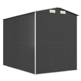 Garden Shed Anthracite 192x274x223 cm Galvanised Steel