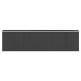 vidaXL Garden Shed Anthracite 192x772x223 cm Galvanised Steel