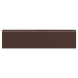 Garden Shed Dark Brown 192x855x223 cm Galvanised Steel