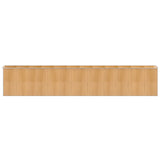 Garden Shed Light Brown 192x1021x223 cm Galvanised Steel