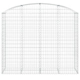 Arched Gabion Basket 200x50x160/180 cm Galvanised Iron
