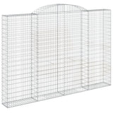 Arched Gabion Basket 300x30x200/220 cm Galvanised Iron