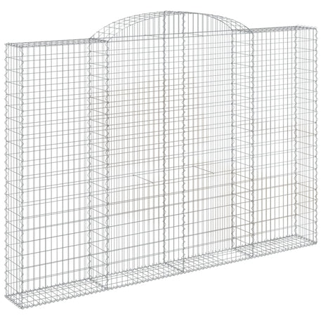 Arched Gabion Basket 300x30x200/220 cm Galvanised Iron