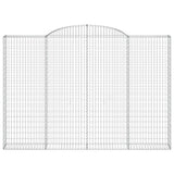 Arched Gabion Basket 300x30x200/220 cm Galvanised Iron