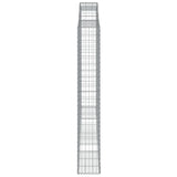 Arched Gabion Basket 300x30x200/220 cm Galvanised Iron