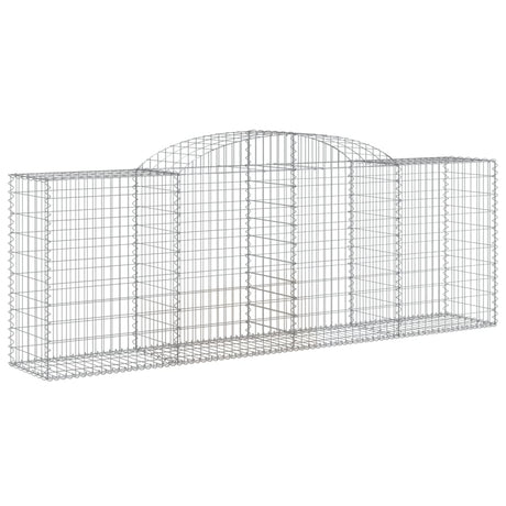 Arched Gabion Basket 300x50x100/120 cm Galvanised Iron