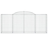 Arched Gabion Basket 300x50x120/140 cm Galvanised Iron