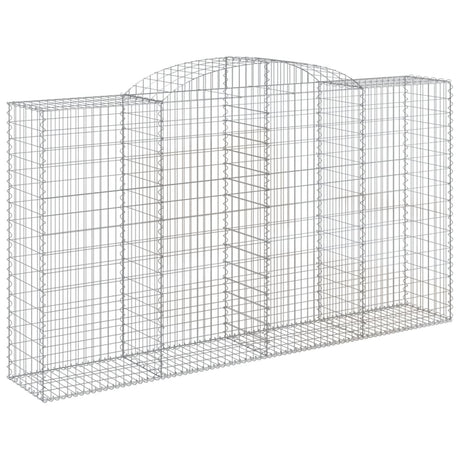 Arched Gabion Basket 300x50x160/180 cm Galvanised Iron