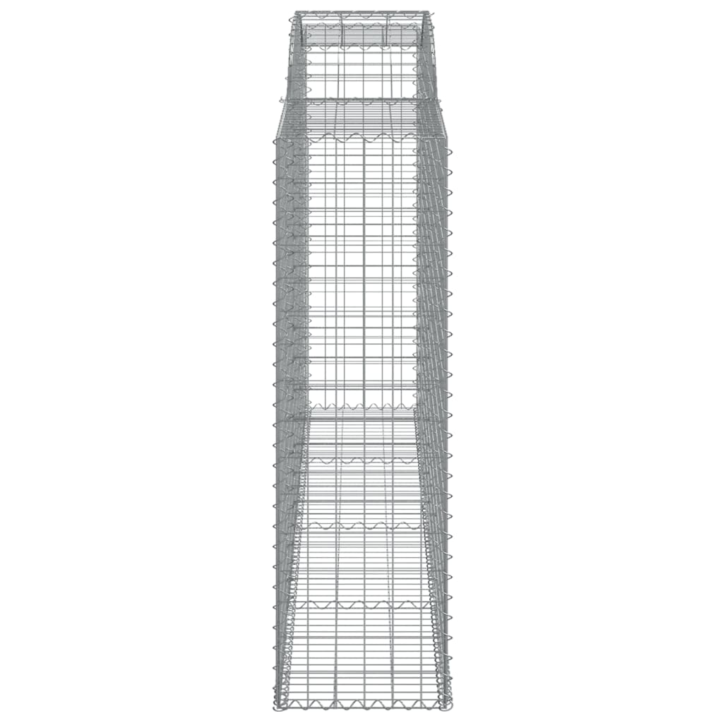 Arched Gabion Basket 300x50x160/180 cm Galvanised Iron