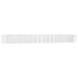 Arched Gabion Raised Bed 800x100x100 cm Galvanised Iron