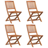 5 Piece Garden Dining Set Solid Wood Acacia