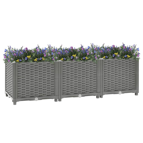 Raised Bed 120x40x38 cm Polypropylene