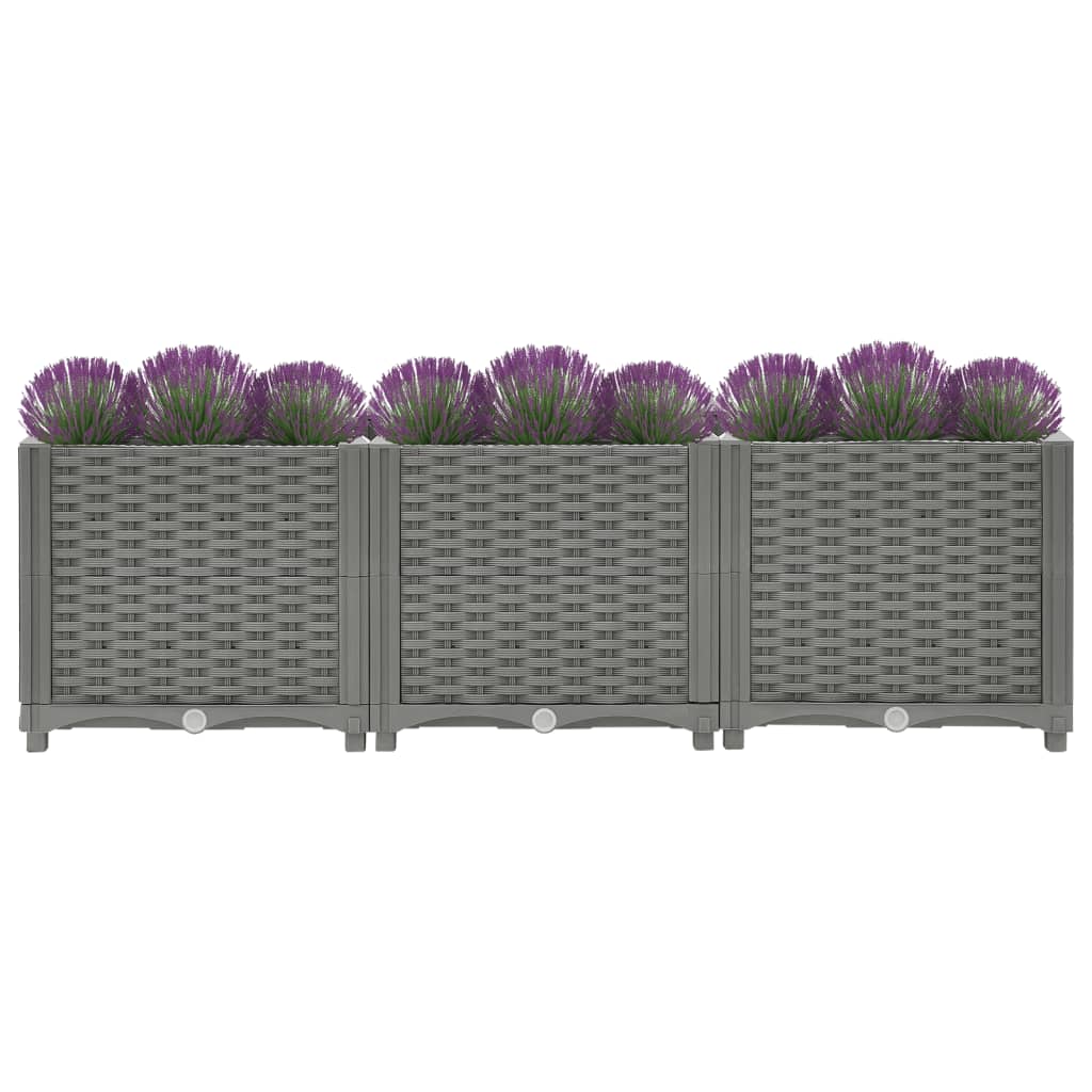 Raised Bed 120x40x38 cm Polypropylene