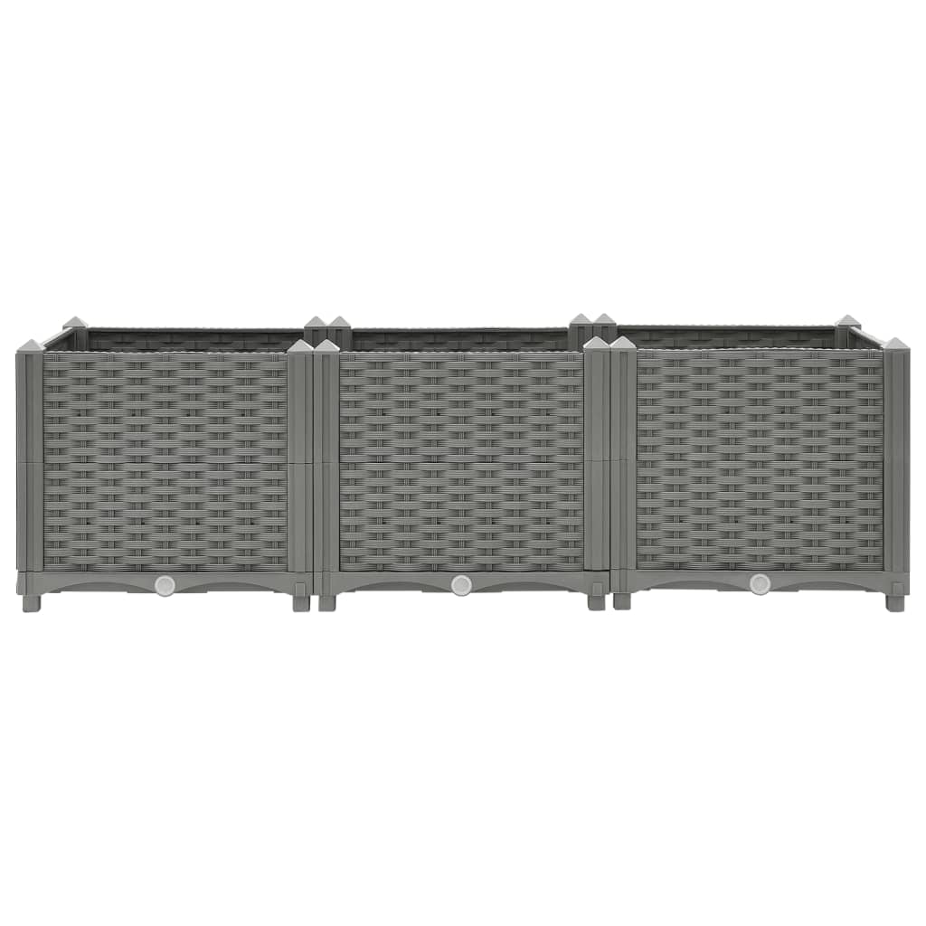 Raised Bed 120x40x38 cm Polypropylene