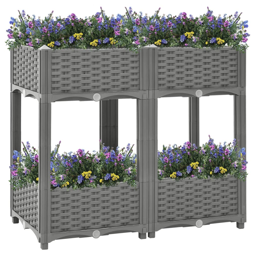 Raised Bed 80x40x71 cm Polypropylene