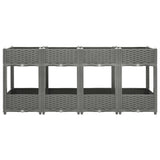 Raised Bed 160x40x71 cm Polypropylene