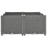 Raised Bed 80x80x38 cm Polypropylene