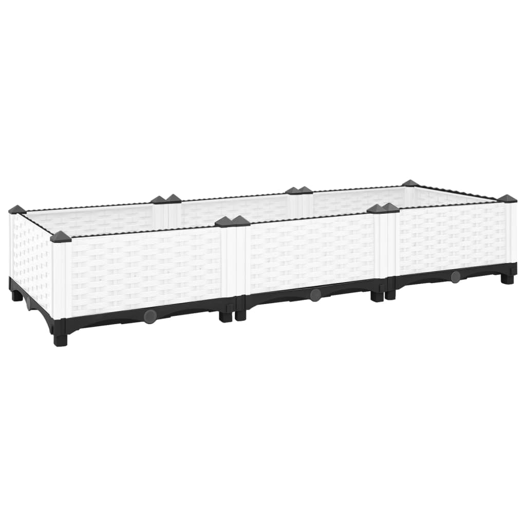 Raised Bed 120x40x23 cm Polypropylene