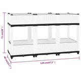 Raised Bed 120x40x71 cm Polypropylene