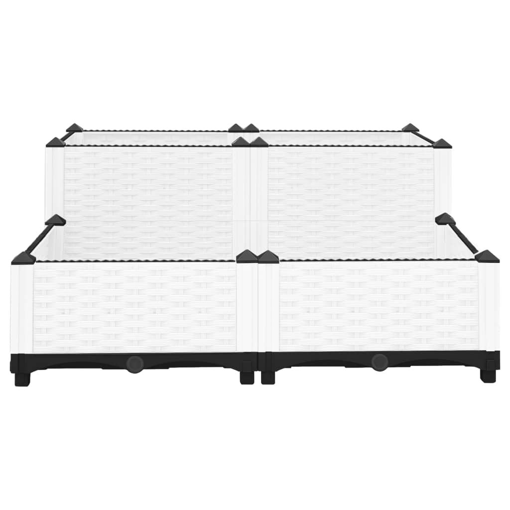 Raised Bed 80x80x38 cm Polypropylene