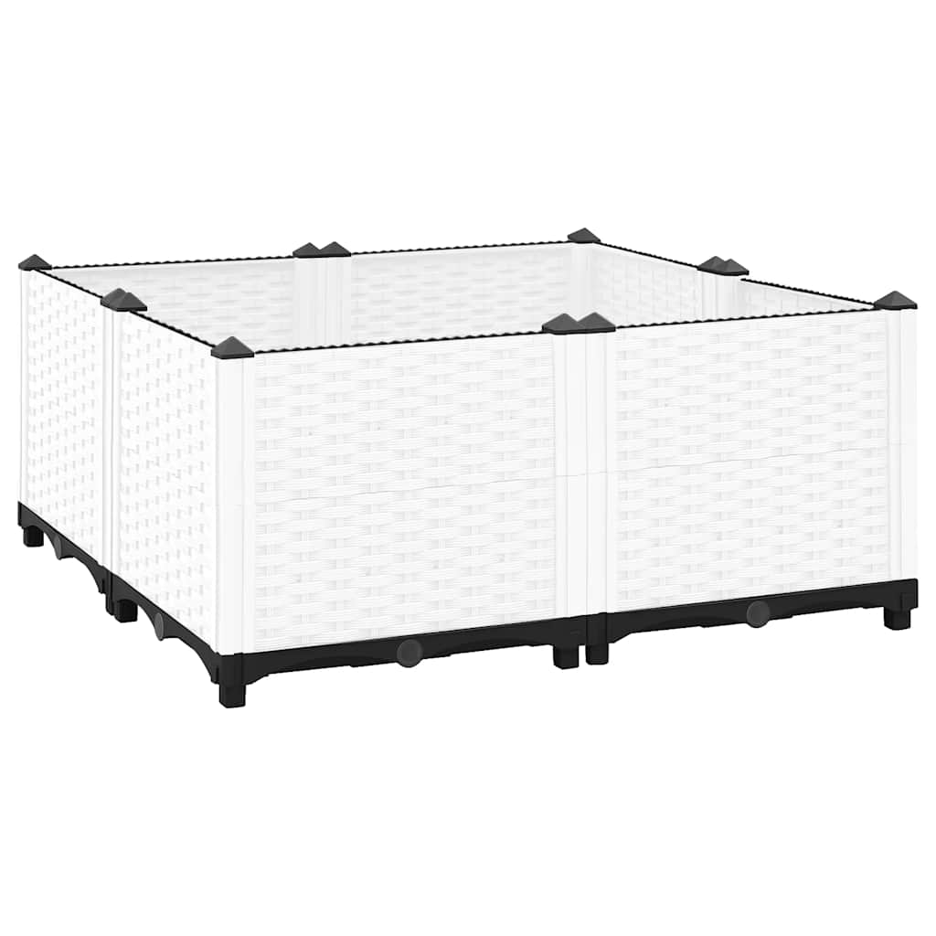Raised Bed 80x80x38 cm Polypropylene