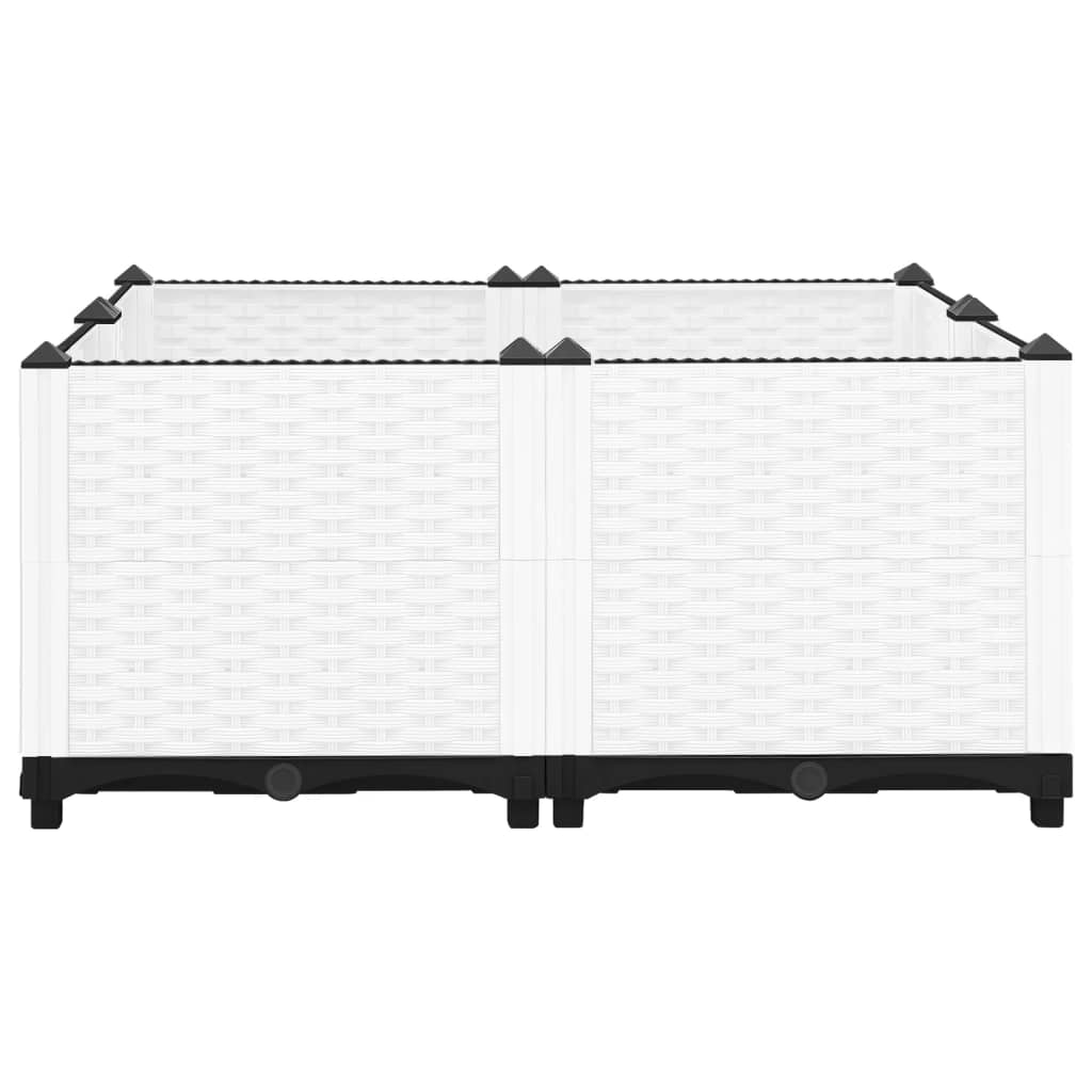 Raised Bed 80x80x38 cm Polypropylene