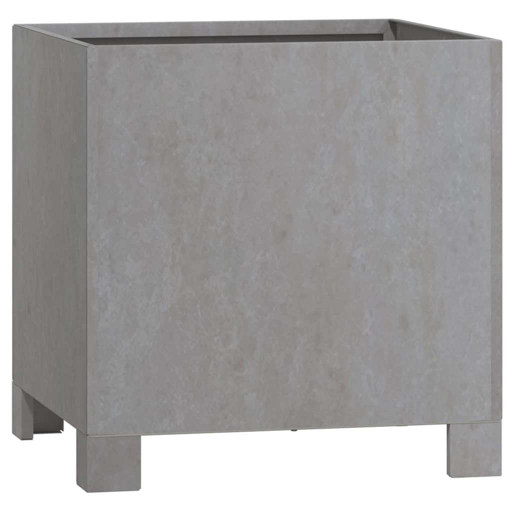 Planter with Legs Rusty 30x30x30 cm Corten Steel